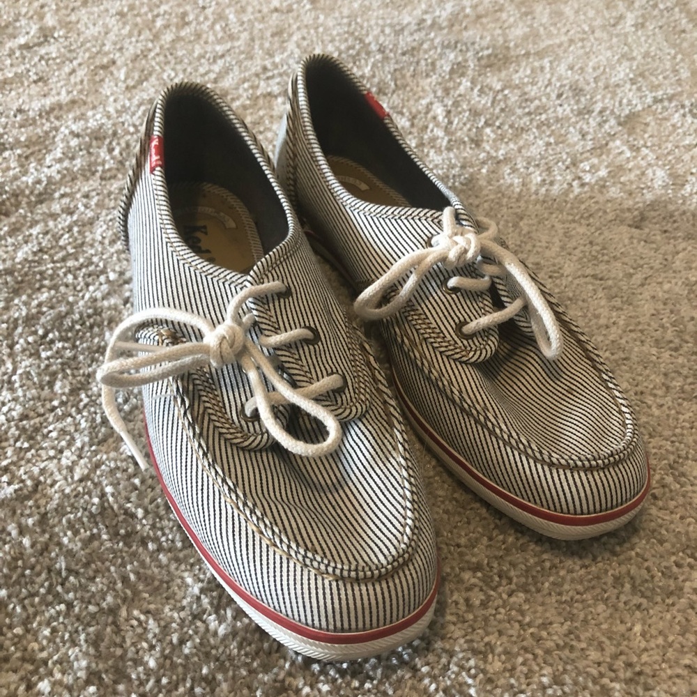 Keds striped sneakers size 7.5